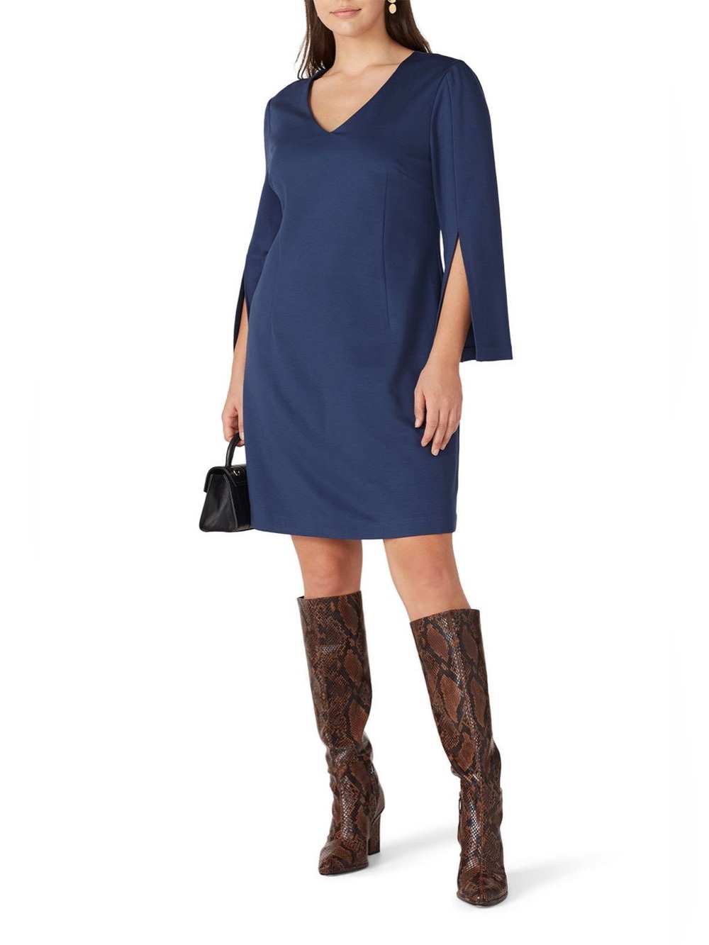 Trina Turk Blue Bouquet Dress
